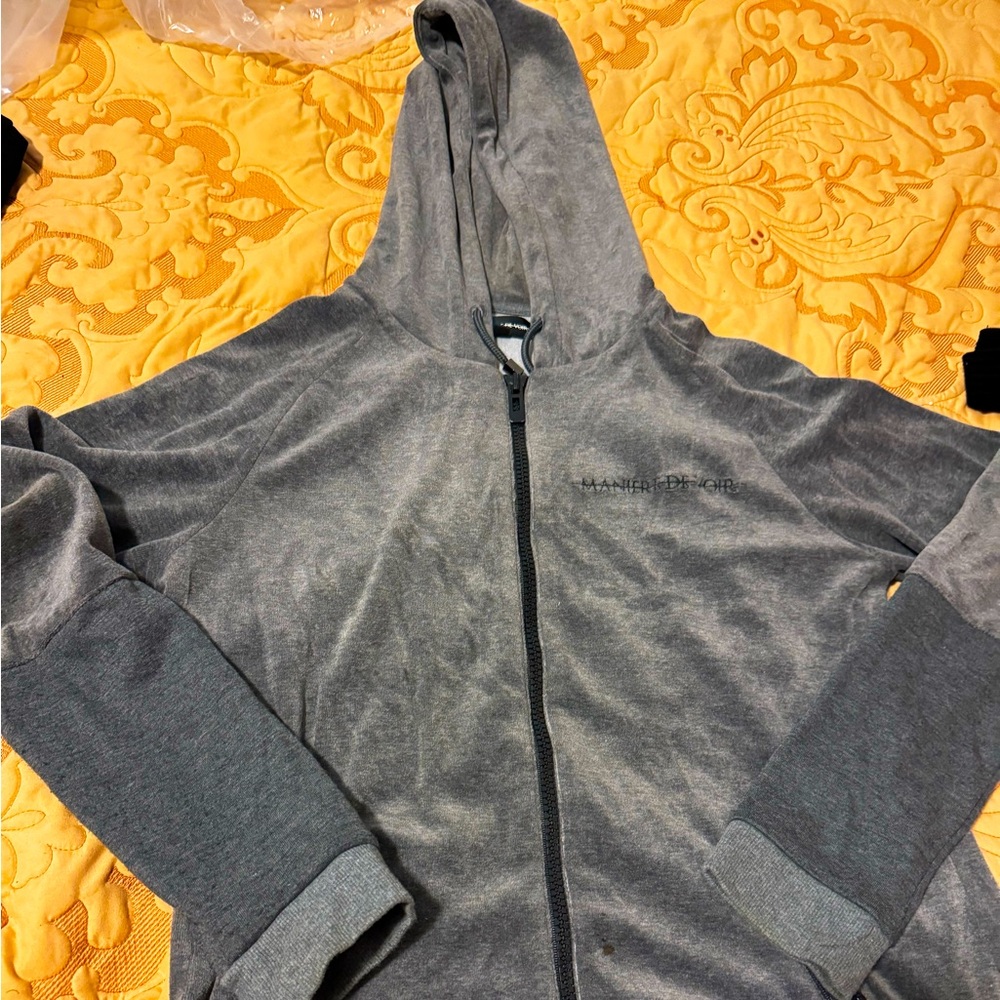 French velour hoodie